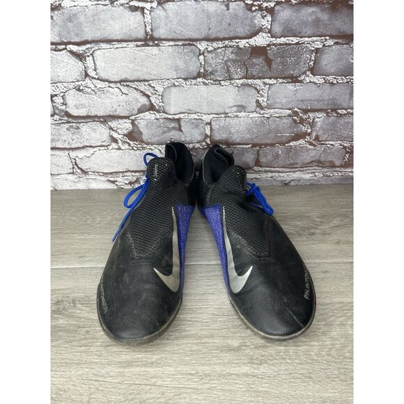 Nike Phantom Vision Elite DF SG Pro AC Black Synthetic Blue Lace Shoes Men 12 US - Picture 2 of 16